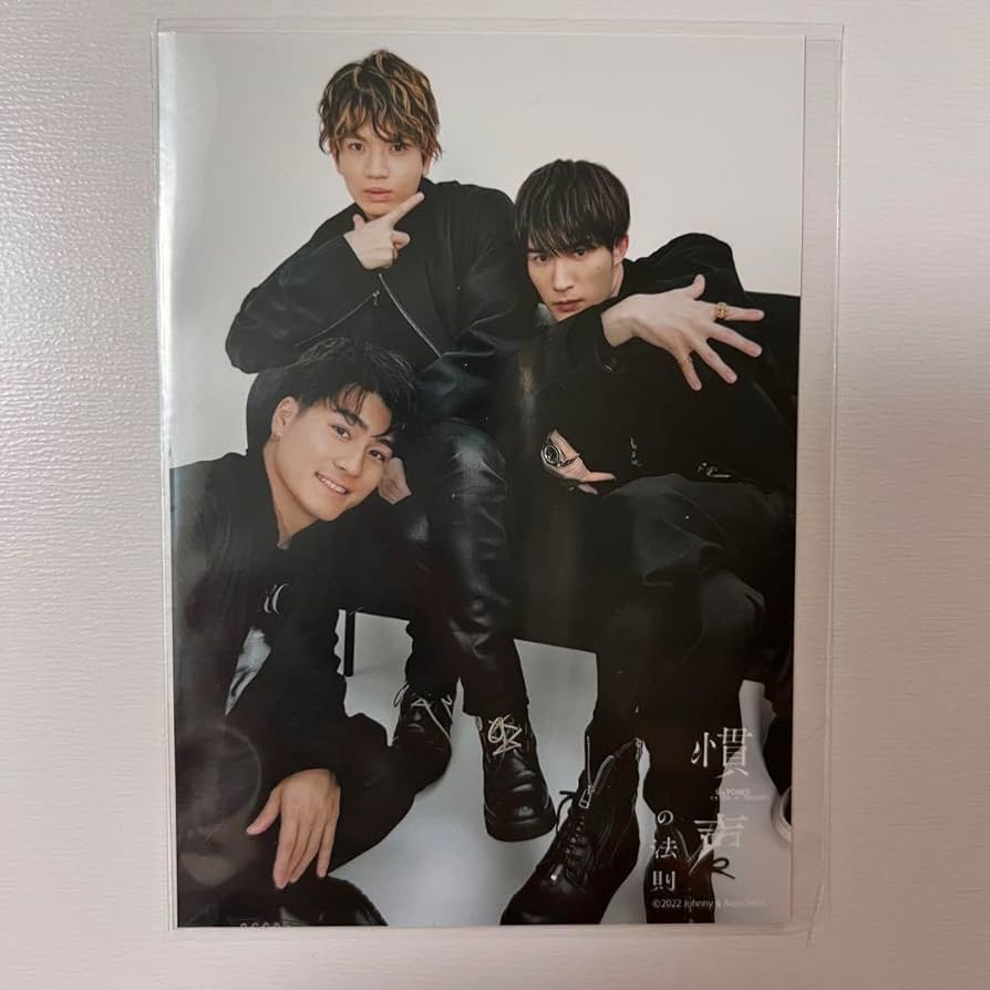 Amazon.co.jp: SixTONES 公式写真 ジェシー 髙地優吾 森本慎太郎